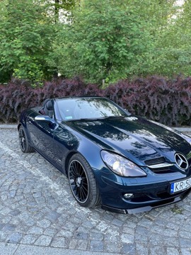 Mercedes SLK R171 2007 Mercedes-Benz AMG SLK kabriolet kompressor 195 KM 2007 rok, zdjęcie 6
