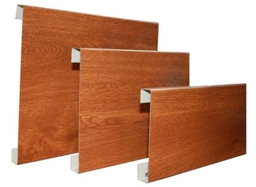 Ceownik 80x20 nowoczesne ogrodzenie płot laminat