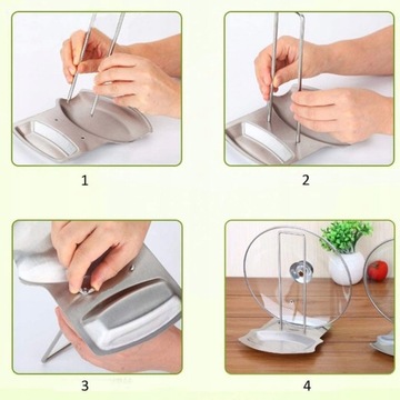 ПОДСТАВКА ДЛЯ ЛАД, КРЫШКА, КУХОННАЯ ПОСУДА, ПРАКТИЧНАЯ, МОЛДОСТНАЯ СТАЛЬ