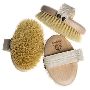 Массажная щетка для тела Tampico RareCraft.