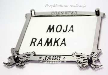 Рамка номерного знака мотоцикла