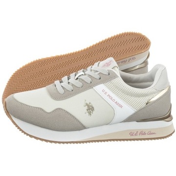 Buty Sneakersy U.S. Polo Assn. FRISBY001 Beżowe