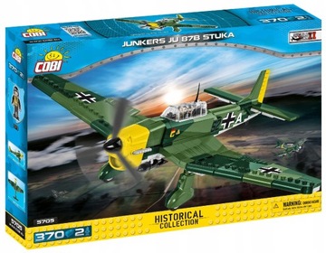 COBI 5705 НЕМЕЦКИЙ JUNKERS JU 87B STUKA САМОЛЕТ
