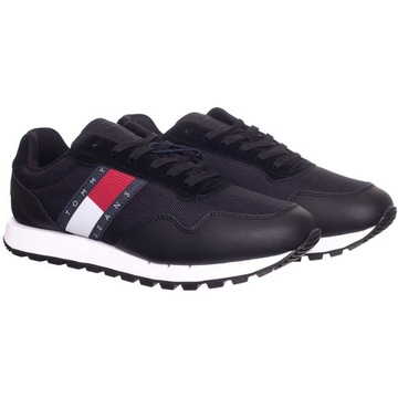 TOMMY HILFIGER BUTY MĘSKIE RETRO CZARNE r.44