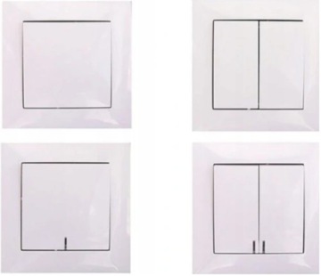 ДВОЙНОЙ ПЕРЕКЛЮЧАТЕЛЬ WESA РАЗЪЕМ WESA02 LC-02