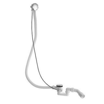 Duravit D-Code Zestaw przelewowo-odpływowy