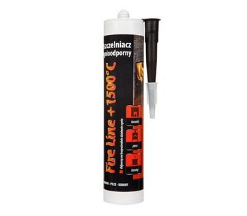 ~ USZCZELNIACZ DO RUR SPALINOWYCH SILIKON 1200st