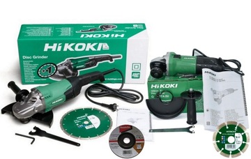 HITACHI KG23SA SZLIFIERKA KĄTOWA ZESTAW 2w1+MAKITA