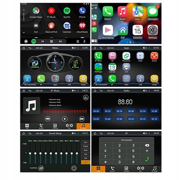 МУЛЬТИМЕДИЙНАЯ СТАНЦИЯ РАДИО ANDROID AUTO CARPLAY BT