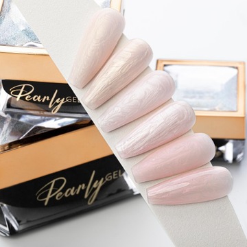 ŻEL DO PRZEDŁUŻANIA PAZNOKCI BUDUJĄCY PERŁOWY PEARLY GEL 5g WYBÓR