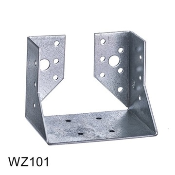 WZ101 WIESZAK BELKI ZAGIĘTY ŁĄCZNIK 100x80 ATEST