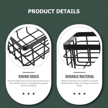 НАСТЕННЫЙ ДУШЕВОЙ ОРГАНАЙЗЕР МЕТАЛЛИЧЕСКАЯ КОРЗИНА ДЛЯ ХРАНЕНИЯ