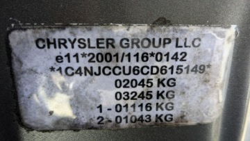 Jeep Compass I 2012 Jeep Compass 2.2D 136PS OPŁACONY Bezwypadkowy, zdjęcie 21