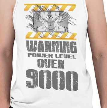 TANK TOP DRAGONBALL VEGETA WARNING