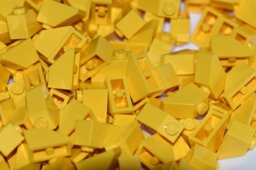Lego skos żółty 1x2 3040 20szt
