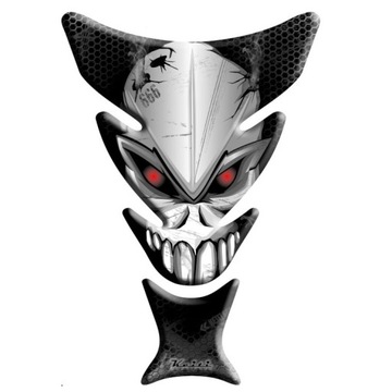 KEITI TANK PAD SKULL czach czerwone oczy KT7000