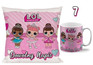 НАБОР ПОДУШКА + КРУЖКА ЛОЛ СЮРПРИЗ + ИМЯ N6