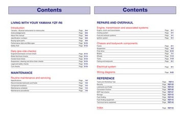Yamaha YZF-R 6 руководство по ремонту 98-02