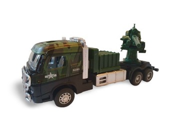 ВОЕННЫЙ ГРУЗОВИК С ПОГРУЗКОЙ 17СМ E1117 EMAJ