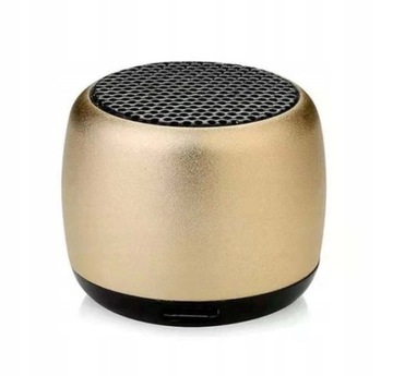 przenośny głośnik Bluetooth Stereo Mini USB złoty