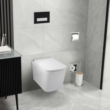 7в1 BALNEO КОМПЛЕКТ ДЛЯ УНИТАЗА ЗАПРЕЩЕННОГО МОНТАЖА, РАМКА УНИТАЗА, КНОПКА