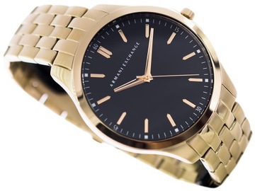 MĘSKI ZEGAREK ARMANI EXCHANGE AX2145 HAMPTON GOLD