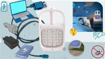 МОСКИТНАЯ ЛАМПА МОЛИ ТУРИСТИЧЕСКИЙ КЕМПИНГ УФ-USB ЭЛЕКТРИЧЕСКИЙ МОЩНЫЙ СХЕМА