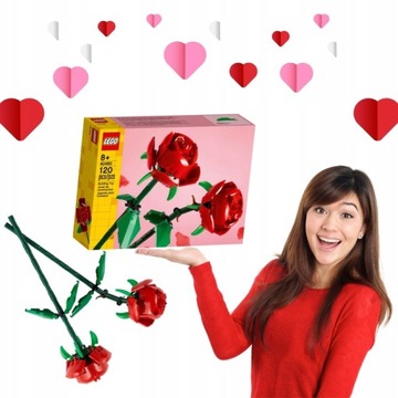 LEGO CREATOR ETERNAL ROSES 40460 Набор «День святого Валентина» ПОДАРОК ​​ДЛЯ НЕЕ 10311