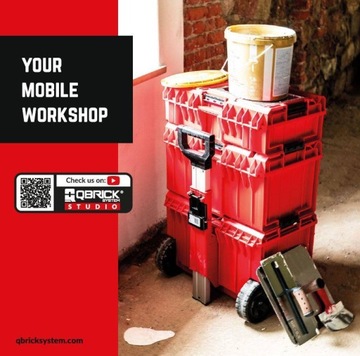 Ящик для инструментов QBRICK ONE 200 2.0 Expert RED