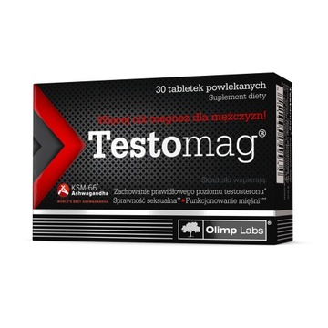 OLIMP TESTOMAG 30tabl MOCNY MAGNEZ DLA MĘŻCZYZN