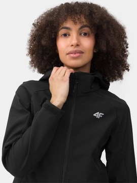 KURTKA DAMSKA PRZEJŚCIOWA 4F SOFTSHELL SS23F046