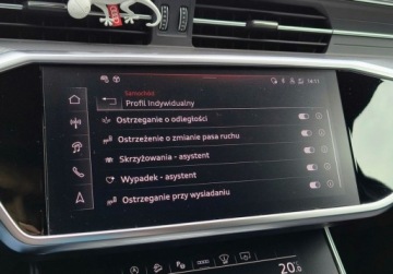 Audi A6 C8 Allroad 3.0 55 TDI 344KM 2023 Audi A6 Allroad Gwarancja 2028 55 TDI Salon PL HD Matrix Radary Tylna os s, zdjęcie 26