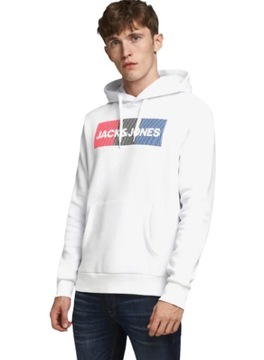 Bluza męska Jack&Jones biała L E1C84