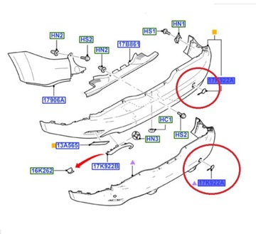 КРЫШКА БУКСИРОВОЧНОГО КРЮКА ЗАДНЯЯ S-MAX 06-15