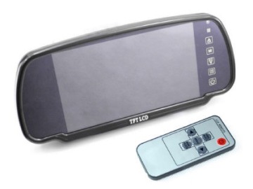 Автомобильный монитор 7 дюймов 12-24 В CA 700 AHD