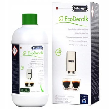 ODKAMIENIACZ DO EKSPRESÓW EKOLOGICZNY SKUTECZNY DELONGHI ECODECALK 500ml