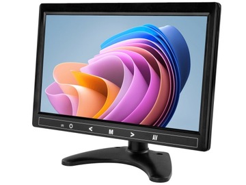 NVOX Monitor LED 10 cali HD z HDMI VGA AV 12V 230V