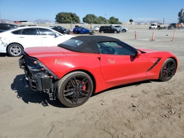 Chevrolet Corvette C7 2018 Chevrolet Corvette 2018, 6.2L, STINGRAY Z51 3LT, od ubezpieczalni, zdjęcie 3