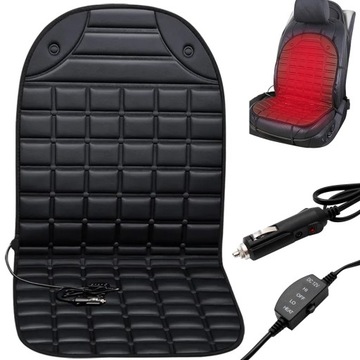 2шт. КОВРИК С ПОДОГРЕВОМ СИДЕНЬЯ С ДВОЙНЫМ ПОДОГРЕВОМ 12 В ДЛЯ АВТОМОБИЛЯ