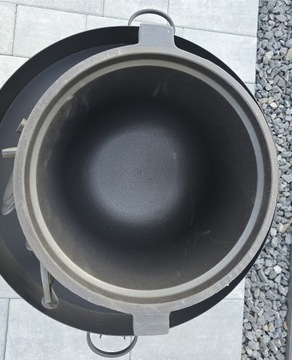 Чугунный охотничий чайник, 8 литров.