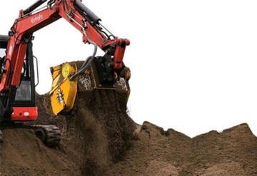 Просеивающий ковш для экскаватора GYRU-STAR 4-150HDX для грохота-погрузчика