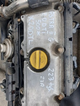 X20DTL 2.0 DTI ДВИГАТЕЛЬ OPEL ASTRA II G ZAFIRA A