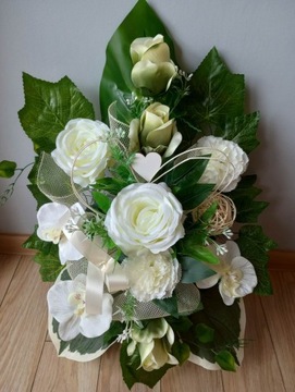 Украшение кладбища GRAVE композиция HEART SET