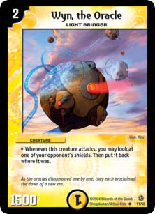 *DM-02 DUEL MASTERS - WYN, THE ORACLE - !!!