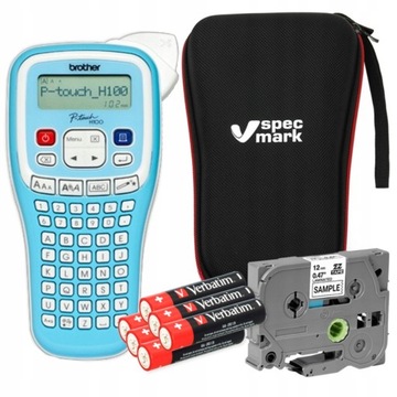 Drukarka Brother PT-H100 180DPI w walizce TZe-231