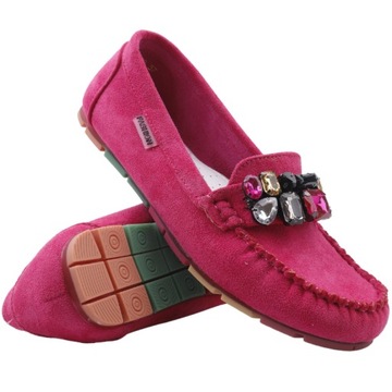 СЛИПОНЫ ЖЕНСКИЕ ИЗ ЗАМШИ ЭКОКОЖА Стелька РОЗОВАЯ ЗАМША