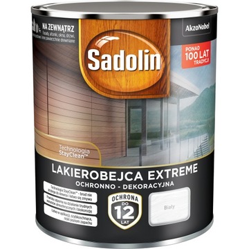 SADOLIN LAKIEROBEJCA EXTREME 0,7l BIAŁA