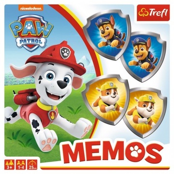 ИГРА НА ПАМЯТЬ PAW PATROL PAW PATROL CLUBS 01892