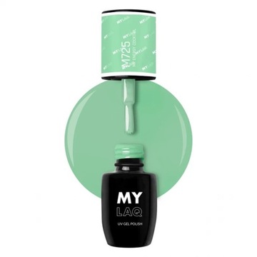 MYLAQ Zielony Lakier Hybrydowy MY ENERGY COCKTAIL 5 ml - WYPRZEDAŻ