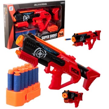 WYRZUTNIA KARABIN PISTOLET NA STRZAŁKI PIANKOWE